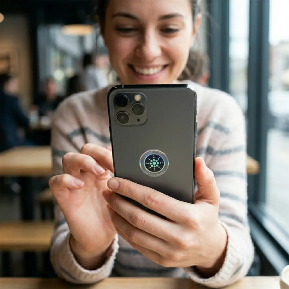 BoostChip attached to a phone