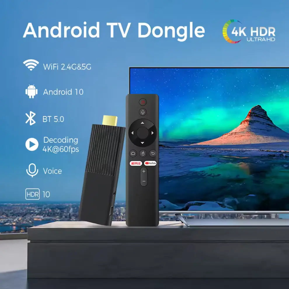 StreamStick connected to TV
